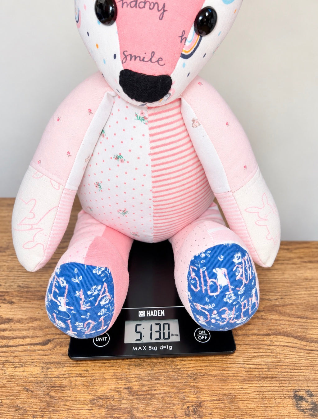Little Beginnings – Birth Weight Memory Bear 🧸💕