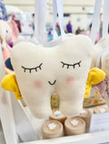 Tooth fairy pillow - yellow