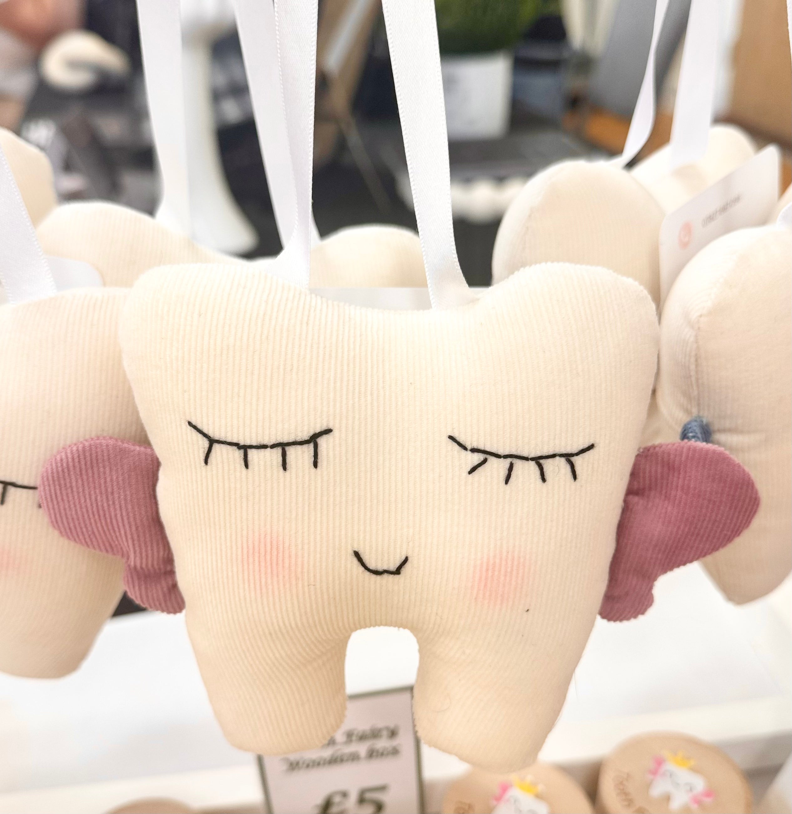 Tooth fairy pillow - pink