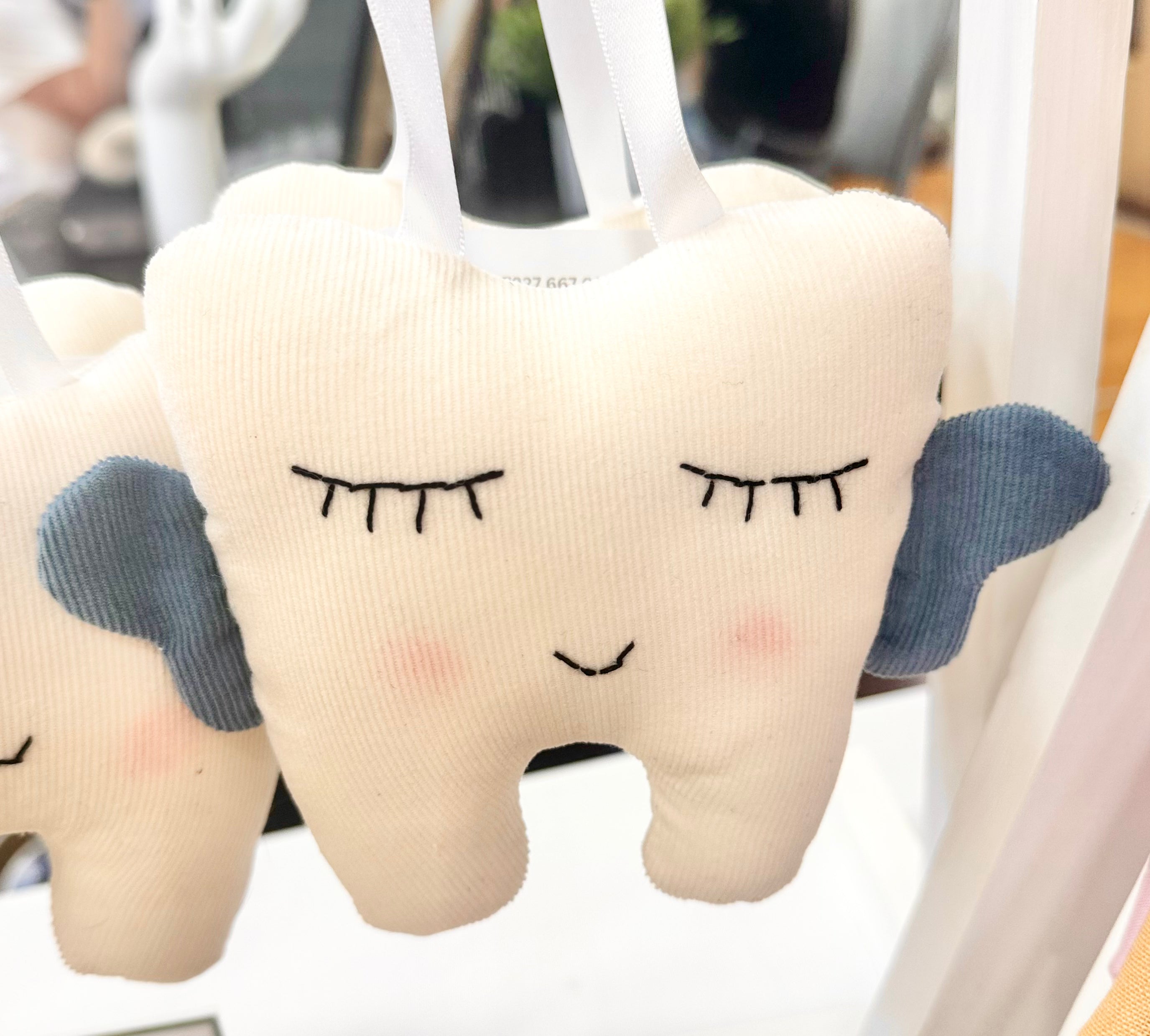 Tooth fairy pillow - dark blue