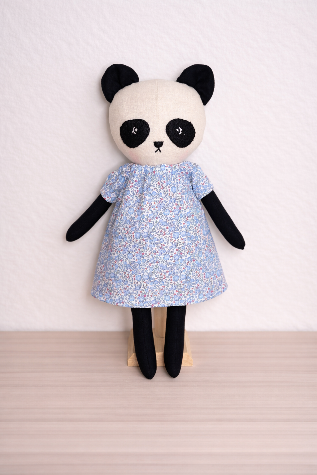 Blue Ditsy Dress