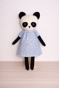 Blue Ditsy Dress