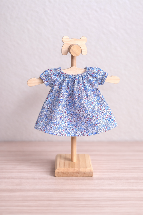 Blue Ditsy Dress